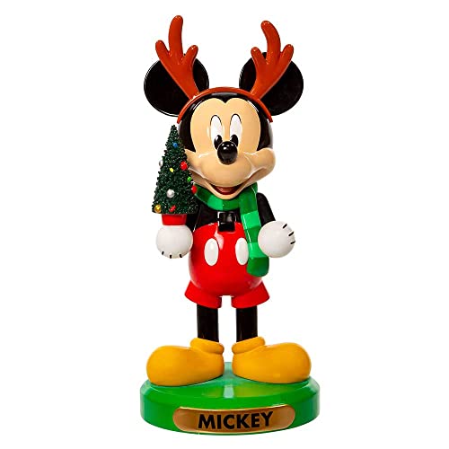 Disney Kurt Adler 15,2 cm Mickey Mouse mit Baum Nussknacker von Disney