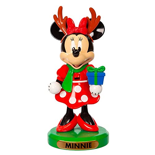 Disney Kurt Adler 15,2 cm Minnie Maus mit Baum Nussknacker von Disney