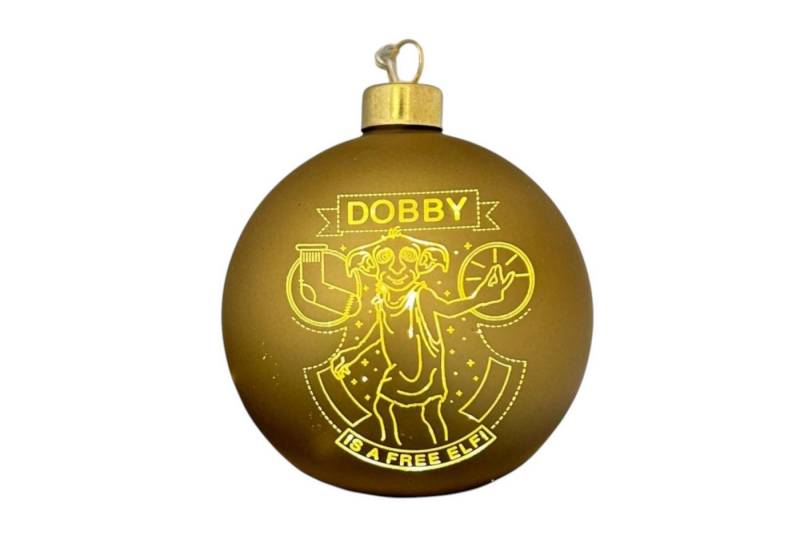 Disney LED Dekolicht Harry Potter Weihnachtskugel Dobby 10cm beleuchtet Weihnachtsschmuck, LED fest integriert von Disney