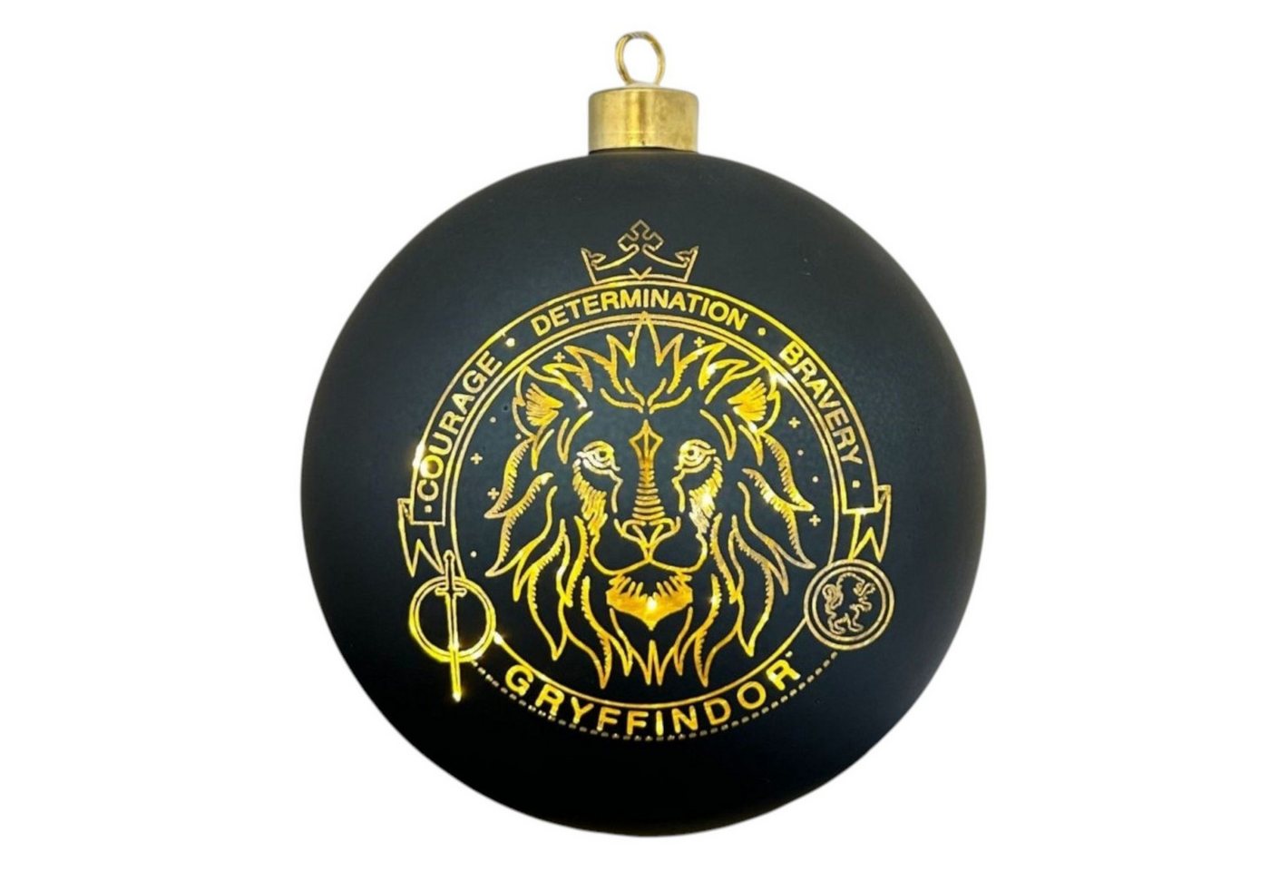 Disney LED Dekolicht Harry Potter Weihnachtskugel Gryffindor 15 cm beleuchtet Weihnachten, LED fest integriert von Disney