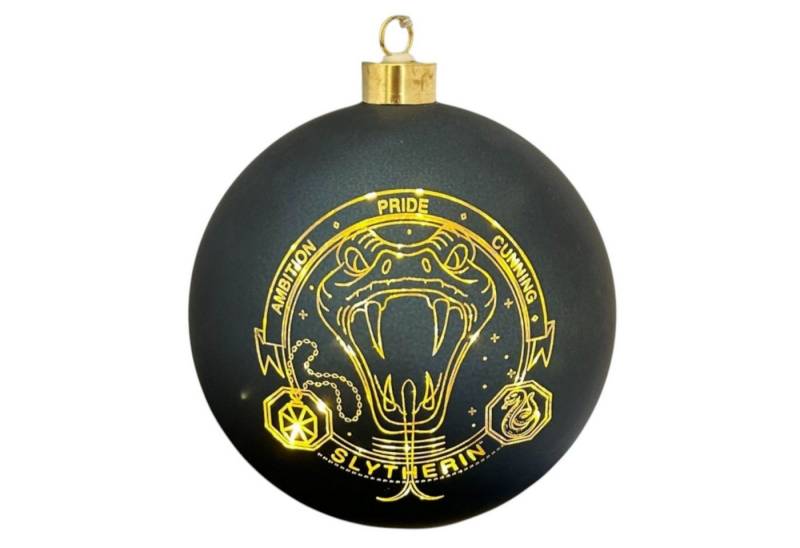 Disney LED Dekolicht Harry Potter Weihnachtskugel Slytherin - 15 cm beleuchtet Weihnachten, LED fest integriert von Disney