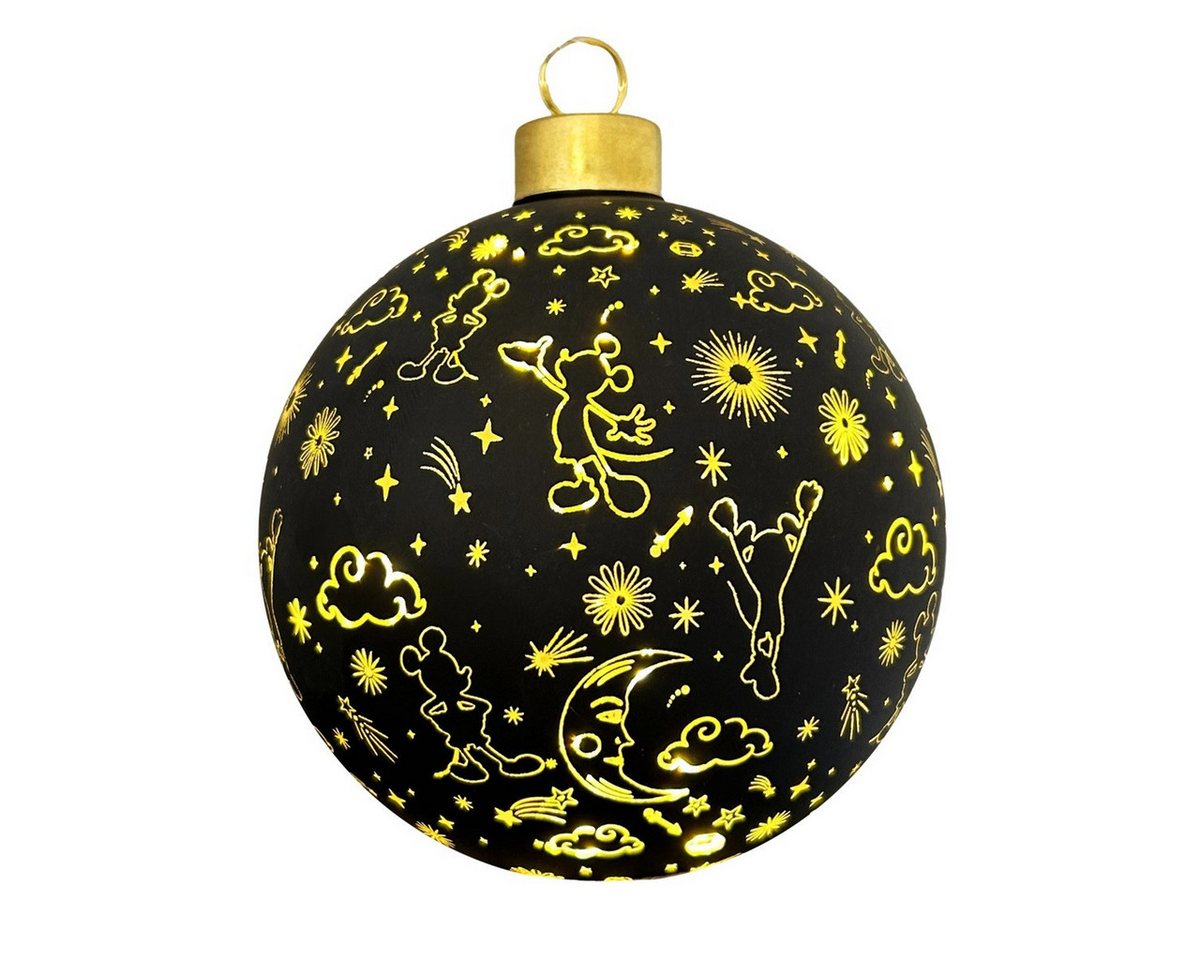 Disney LED Dekolicht Mickey Mouse Weihnachtskugel 10 cm beleuchtet Weihnachtsschmuck, LED fest integriert von Disney