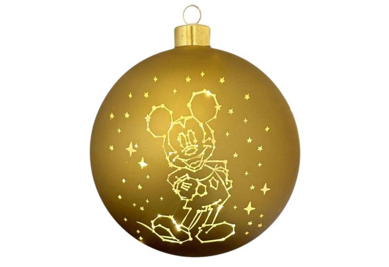 Disney LED Dekolicht Mickey Mouse Weihnachtskugel 15 cm beleuchtet Weihnachtsschmuck, LED fest integriert von Disney