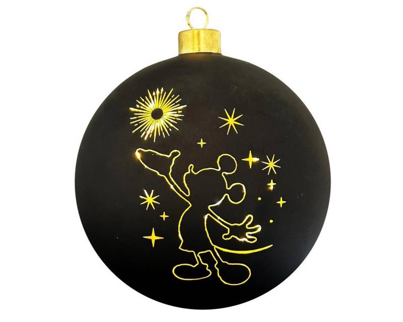 Disney LED Dekolicht Mickey Mouse Weihnachtskugel 15 cm beleuchtet Weihnachtsschmuck, LED fest integriert von Disney