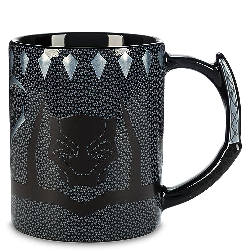 Disney Store Marvel Black Panther Farbwechsel-Tasse, Steingut, Tasse, Themen-Farbwechsel-Tasse, 473 ml Disney Store Marvel Black Panther Farbwechsel-Tasse, Steingut, Tasse, Themen-Farbwechsel-Tasse, 473 ml von Disney Store