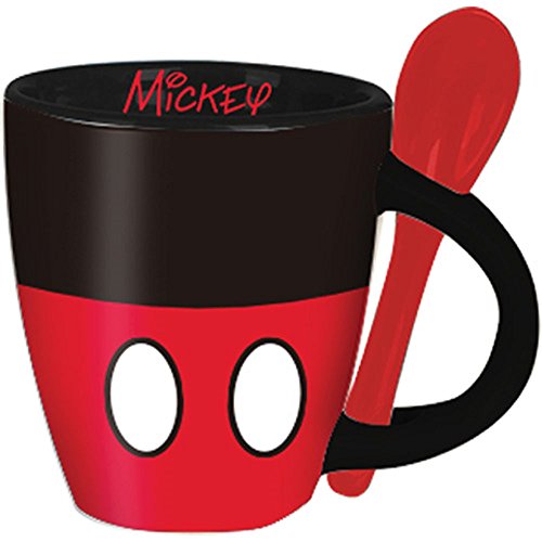 Disney Mickey Signature Shorts Espresso Cup with Spoon von Disney
