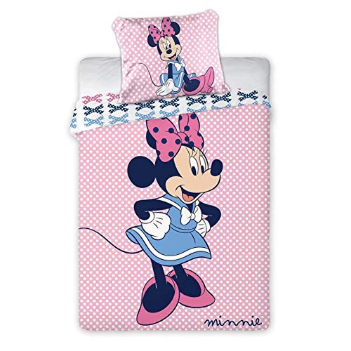 Disney Minnie Mouse 118 Bettwäsche Babybettwäsche 100 x 135 cm von Disney