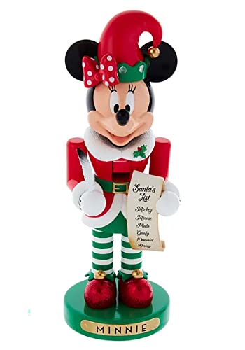 Disney Minnie die Elfe Nussknacker, Mehrfarbig, 10-Inch von Disney