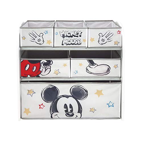 ARDITEX Disney Mickey Mouse Classic Wooden Toy Organizer with 6 Storage Bins by Nixy Children ARDITEX Disney Mickey Mouse Classic Wooden Toy Organizer with 6 Storage Bins by Nixy Children von ARDITEX