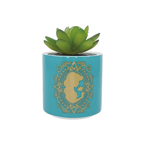 Disney Pflanztopf Steingut Türkis 150ml Disney Pflanztopf Steingut Türkis 150ml von Disney