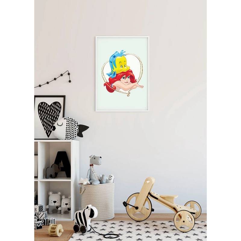 Disney Poster Arielle - Die Meerjungfrau Multicolor 50 x 70 cm 610166 von Disney