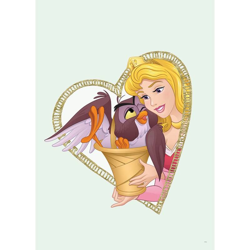 Disney Poster Dornröschen Multicolor 50 x 70 cm 610169 von Disney