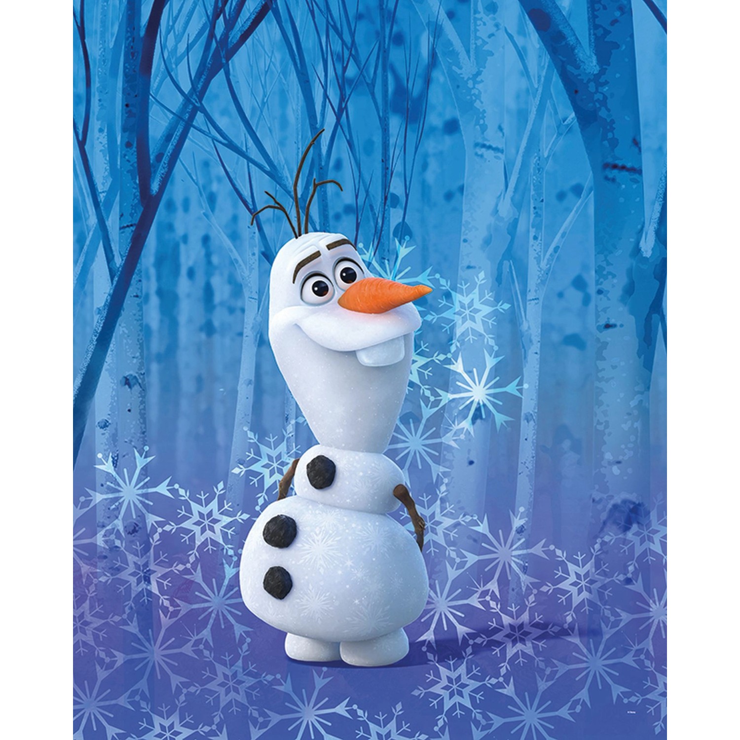 Disney Poster Frozen Olaf Blau 40 x 50 cm 610147 Disney Poster Frozen Olaf Blau 40 x 50 cm 610147 von Disney
