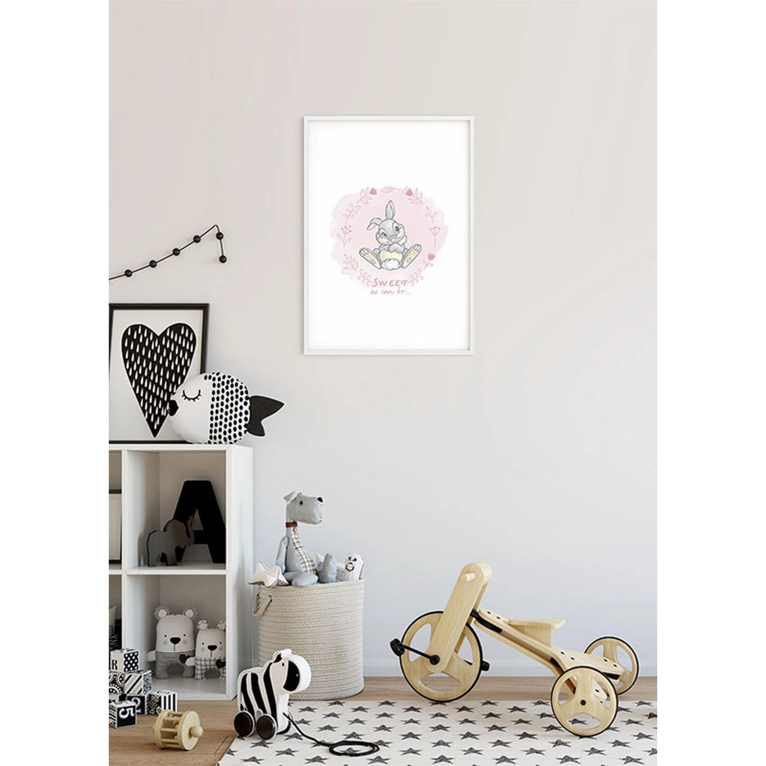 Disney Poster Klopfer Rosa 40 x 50 cm 610111 Disney Poster Klopfer Rosa 40 x 50 cm 610111 von Disney
