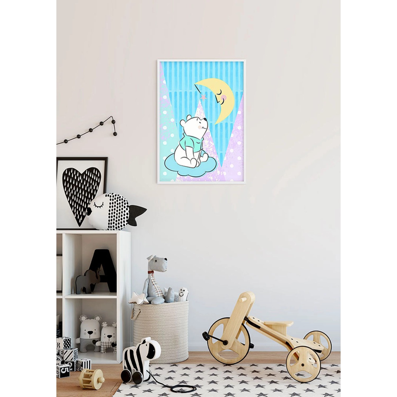 Disney Poster Pu Der Bär Multicolor 40 x 50 cm 610186 Disney Poster Pu Der Bär Multicolor 40 x 50 cm 610186 von Disney