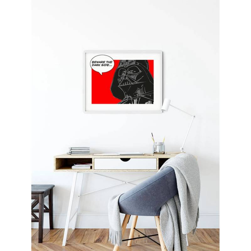 Disney Poster Star Wars Vader Rot und Schwarz 50 x 40 cm 610246 von Disney
