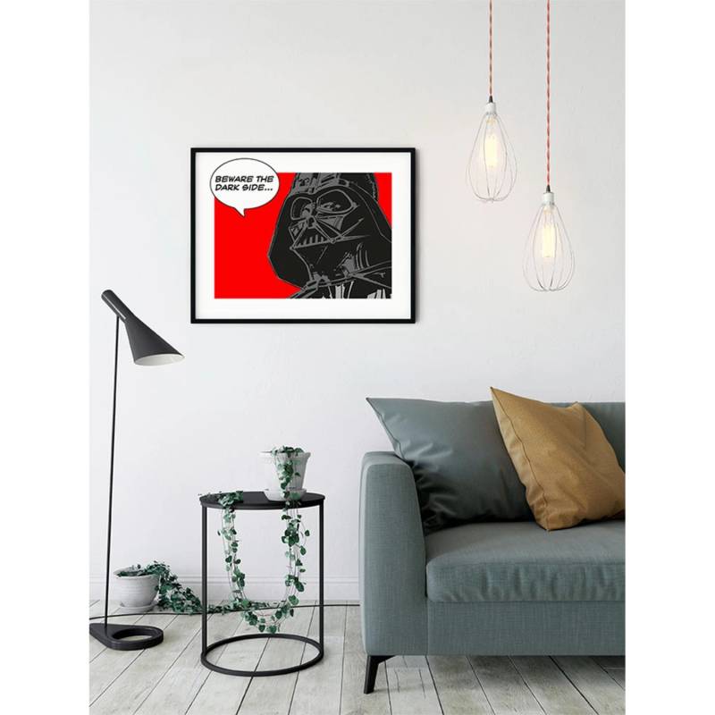 Disney Poster Star Wars Vader Rot und Schwarz 70 x 50 cm 610247 von Disney