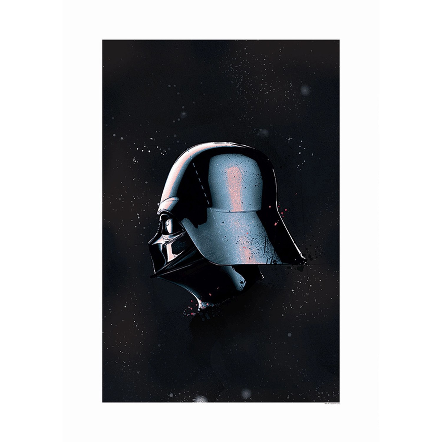 Disney Poster Star Wars Vader Schwarz 50 x 70 cm 610205 Disney Poster Star Wars Vader Schwarz 50 x 70 cm 610205 von Disney