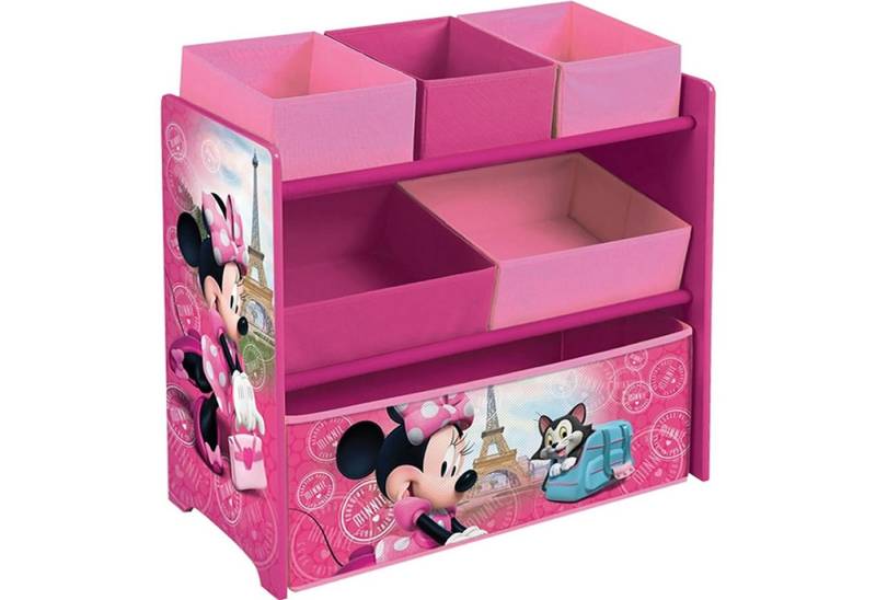 Disney Regal Minnie Maus Kinderregal Spielzeugregal Bücherregal Spielzeugtruhe von Disney