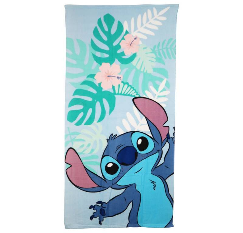 Disney Strandtuch Disney Lilo und Stitch Mikrofaser Badetuch XL 70x140 cm von Disney