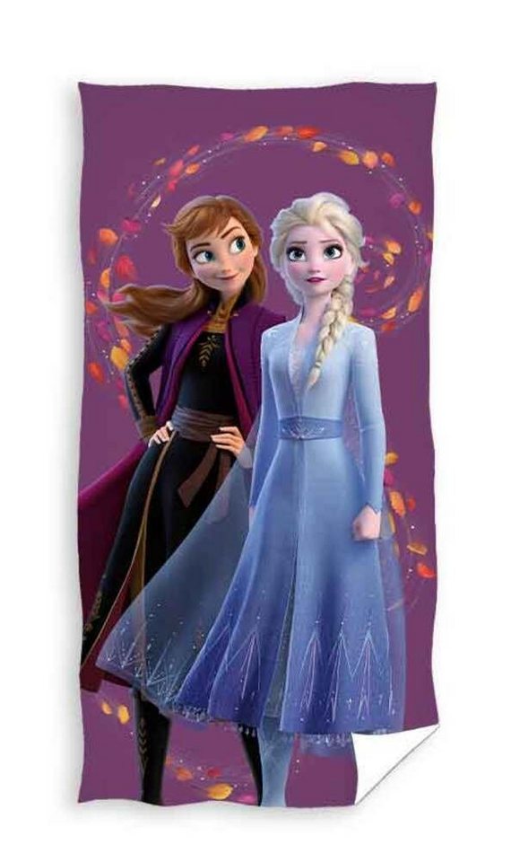 Disney Strandtuch Frozen Badetuch Handtuch Strandtuch 70 x 140 cm, bedruckt von Disney