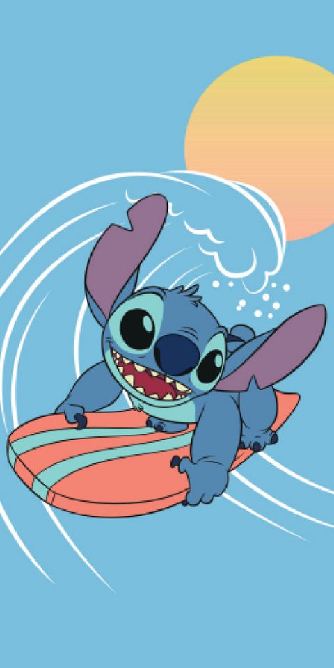 Disney Strandtuch Lilo and Stitch Badetuch Handtuch Strandtuch 70 x 140 cm von Disney