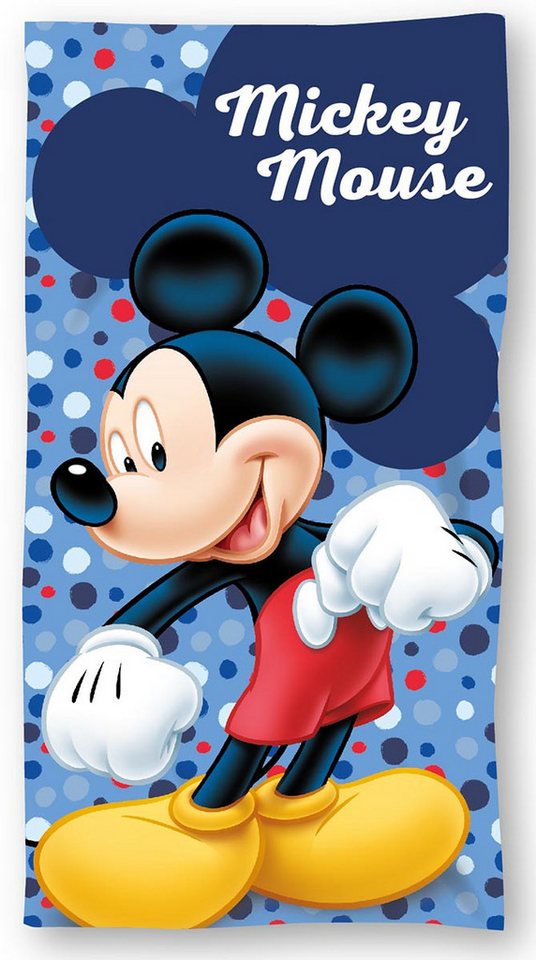 Disney Strandtücher Mickey Maus, Frottee (1-St) von Disney