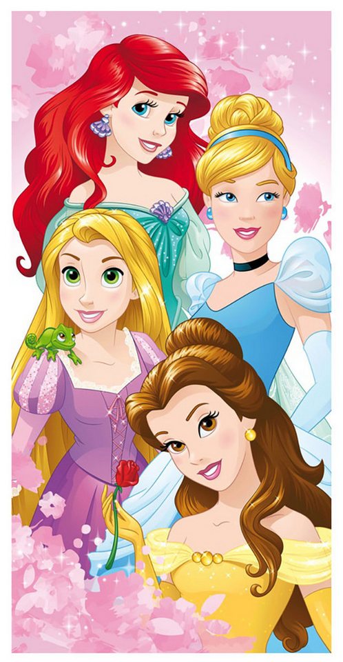 Disney Strandtücher Princess, Frottee von Disney