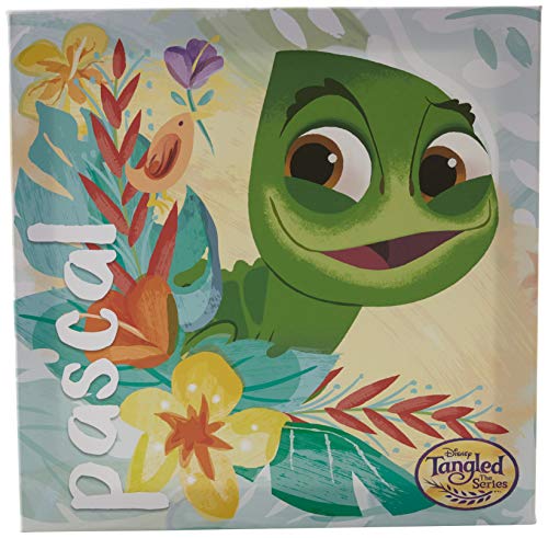 Disney Tangled: The Series Pascal 40 x 40cm Canvas Print Leinwanddruck, Mehrfarbig, 40 x 40 cm von Disney