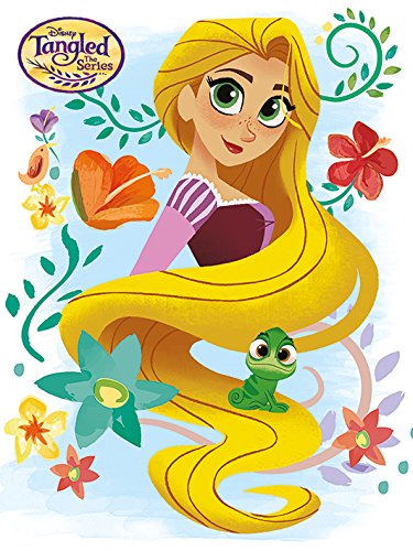 Tangled: The Series "Rapunzel" , 60 x 80 cm, Leinwanddruck von Disney