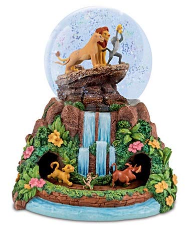 Disney The Lion King Rotating Bradford Exchange Musical Glitter Globe von Disney