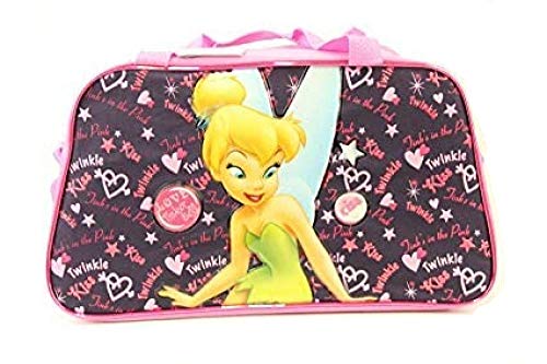 Disney Tinkerbell Girls Large duffle Bag/Gym Bag/Travel Bag - Pink von Disney