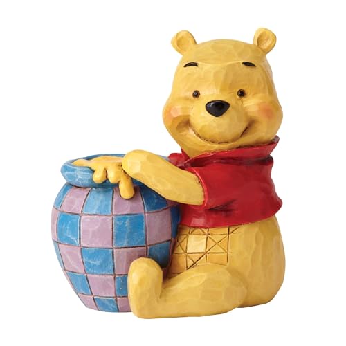 Disney Traditions Winnie The Pooh With Honey Pot Figurine, 6 x 5 x 7 cm von Enesco