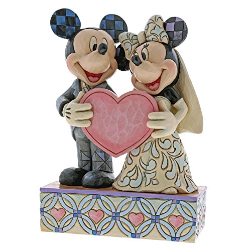 Disney Traditions Two Souls One Heart Wedding Figurine von Disney Traditions