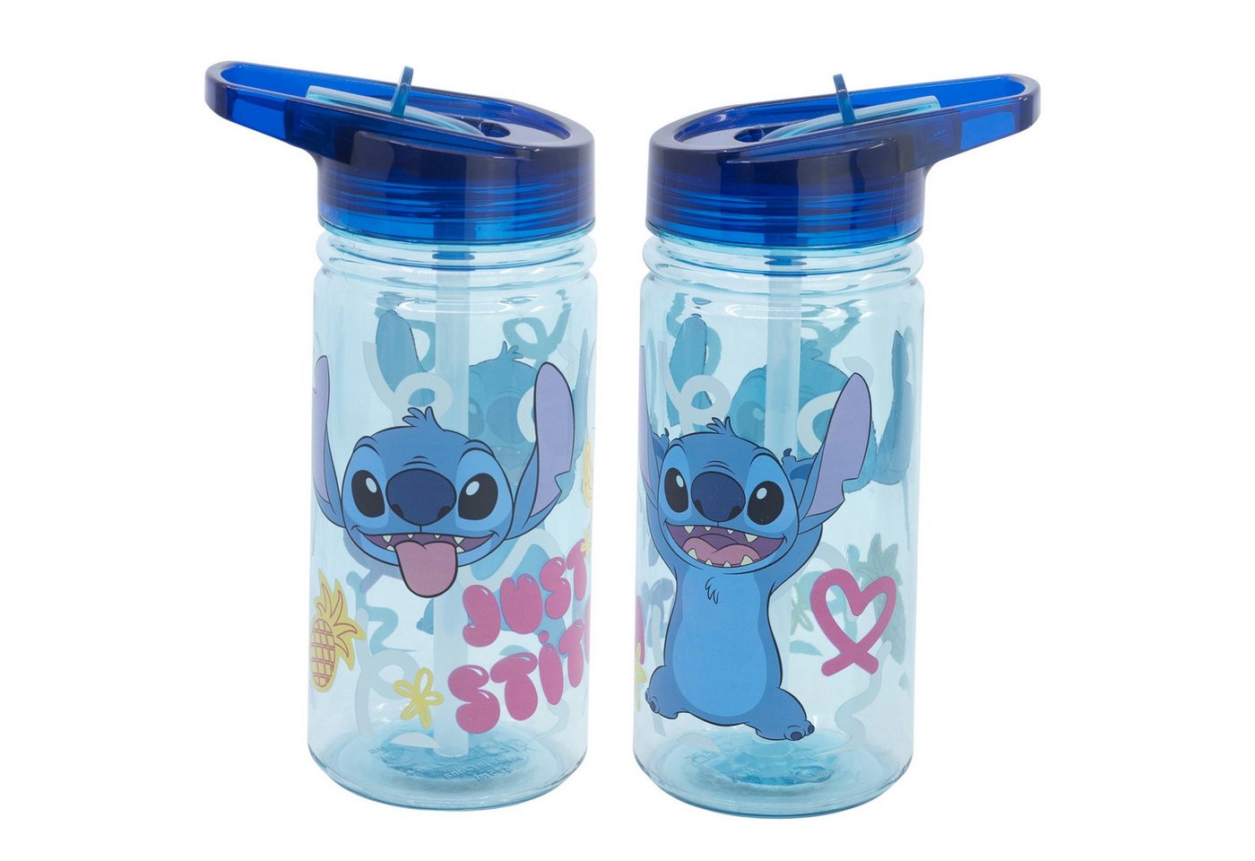 Disney Trinkflasche Disney Stitch Angel Wasserflasche Flasche 475 ml Tragegriff Disney Trinkflasche Disney Stitch Angel Wasserflasche Flasche 475 ml Tragegriff von Disney