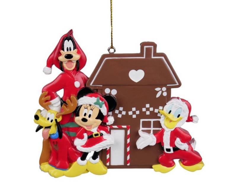 Disney Weihnachtsbaumkugel HOME Christbaumfigur 2D Haus Friends 10cm Christbaumkugel Minni Pluto von Disney