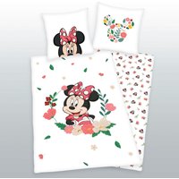 Disney Wendebettwäsche "Disney Minnie Mouse", mit tollem Minnie Mouse Motiv von Disney