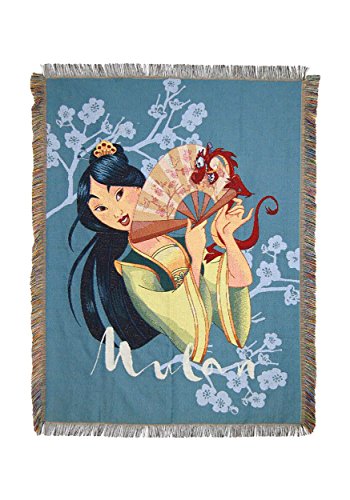 Northwest Disney Princess gewebte Tapisserie-Überwurfdecke, 121,9 x 152,4 cm, Tradition von Northwest