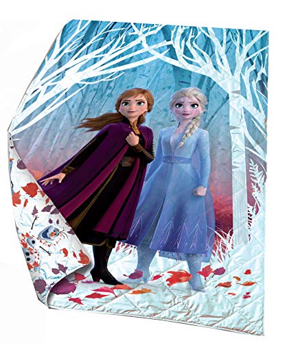 Disney tagesdecke Frozen Junior 140 x 200 cm Polyester blau von Disney