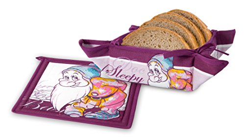 Disney tws63/10mA 7 Zwerge Set Brotkasten mit Topfuntersetzer, Position Pimpel von Egan