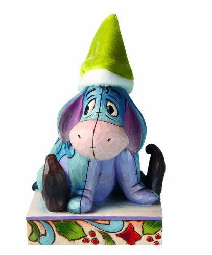 Enesco Disney Showcase - Eeyore Santa'a Little Helper - 4016567 - New von Disney