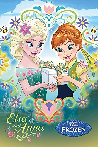 Frozen Fever "Rahmen Maxi Poster Anna und ELSA, Mehrfarbig Frozen Fever "Rahmen Maxi Poster Anna und ELSA, Mehrfarbig von Disney