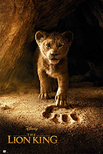 Disney: Grupo Erik Disney Poster - Der König der Löwen Simba Poster - Kunstdruck - Deko Wohnzimmer oder Deko Schlafzimmer - Deko Zimmer - Größe : 61 x 91 - Offizielle Lizenz - Disney Fanartikel von Disney