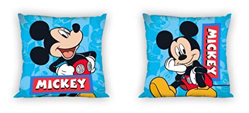 Kissenbezug Kinderkissenbezug 40x40 Mickey Mouse von Disney