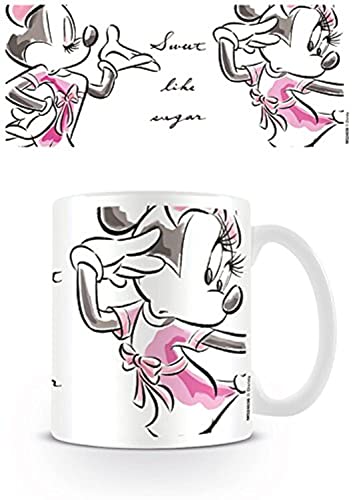 Disney Kaffeetassen, Keramik,312 milliliters, Mehrfarbig, 1 Stück (1er Pack) von Minnie