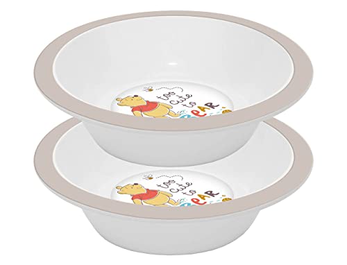 Müslischale Winnie Pooh too Cute to Bear 2er Set, Bunt von Disney