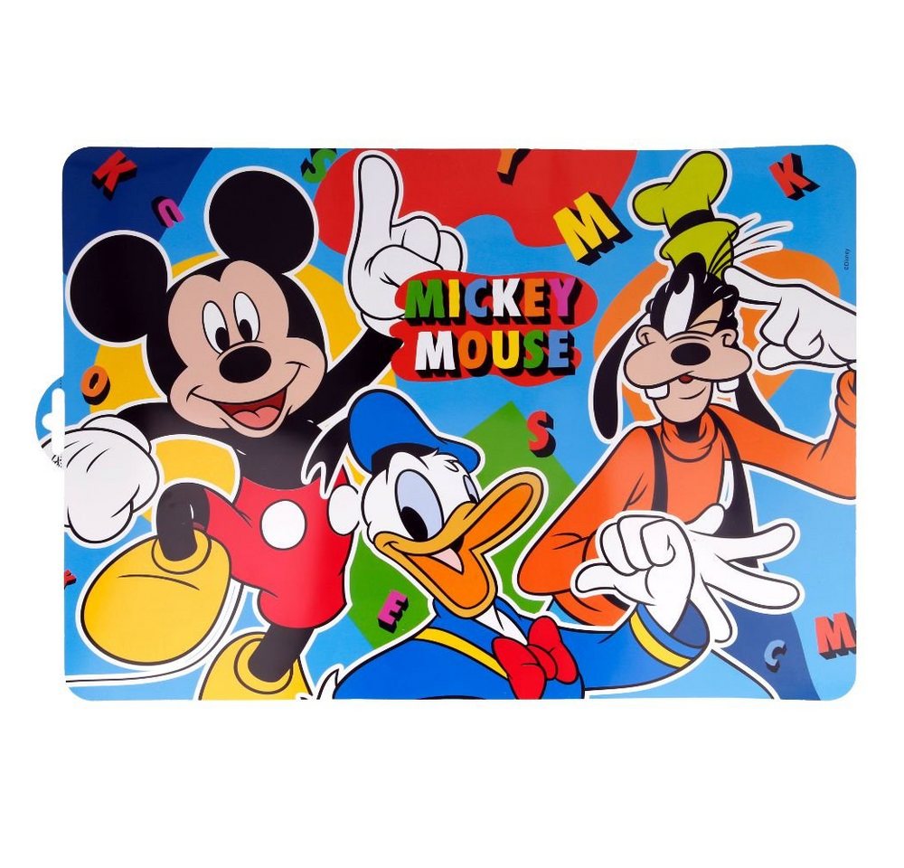 Platzset, Tisch-Unterlage Mickey Mouse Micky Maus Platz-Set-Deckchen 28 x 41 cm, Disney von Disney