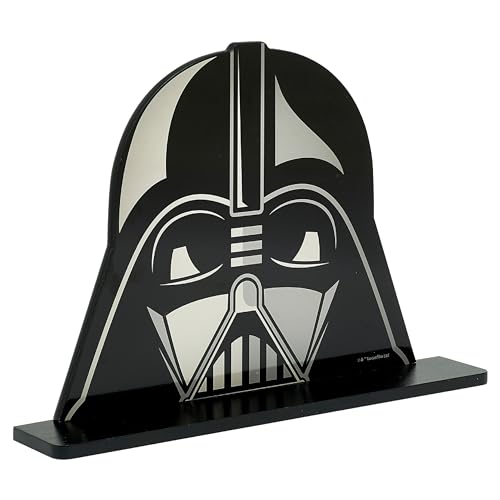 Star Wars Darth Vader Wandregal, klein, wandmontiertes Bücher- und Aufbewahrungsregal für Kinder, Schweberegal aus Holz für Schlaf- und Spielzimmer Star Wars Darth Vader Wandregal, klein, wandmontiertes Bücher- und Aufbewahrungsregal für Kinder, Schweberegal aus Holz für Schlaf- und Spielzimmer von Disney