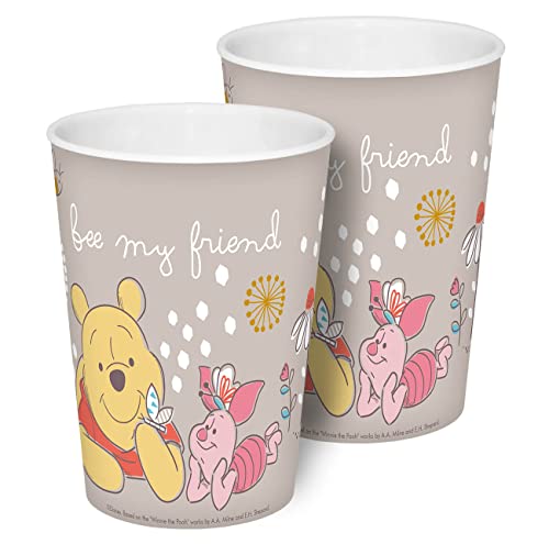 Trinkbecher Winnie Pooh bee my friend 2er Set von Disney