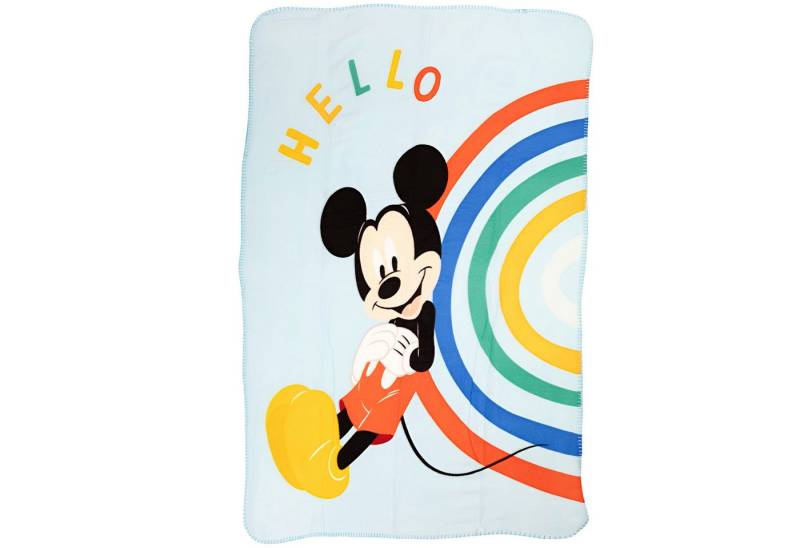 Wohndecke Disney Mickey Maus Fleece Wohndecke warme Kuscheldecke 100x140 cm, Disney Wohndecke Disney Mickey Maus Fleece Wohndecke warme Kuscheldecke 100x140 cm, Disney von Disney